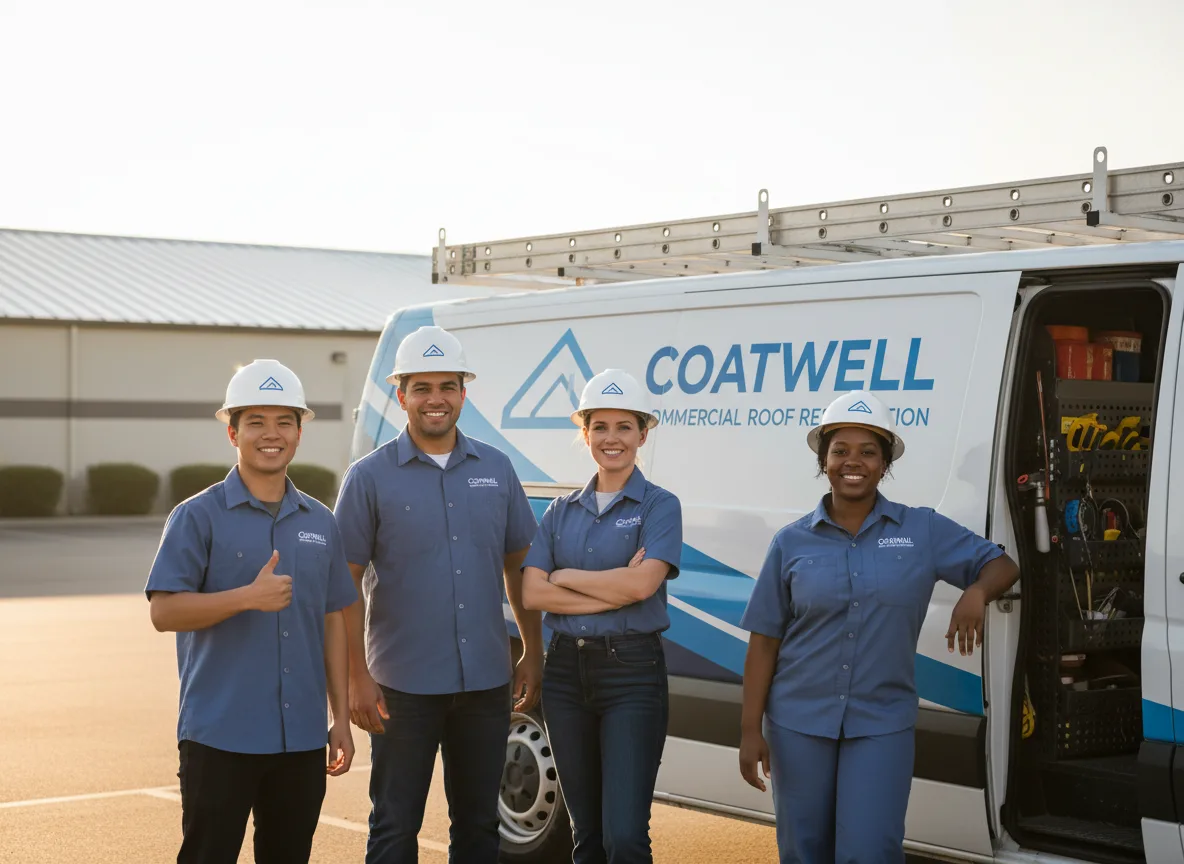 Commercial roof coating company in Galatia, IL